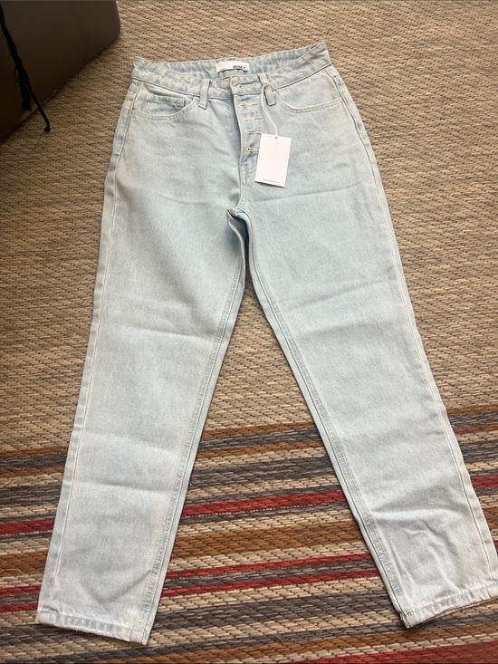 VERVET BY FLYING MONKEY Denim - VERVET BY FLYING MONKEY Light Wash Straight Leg Jeans